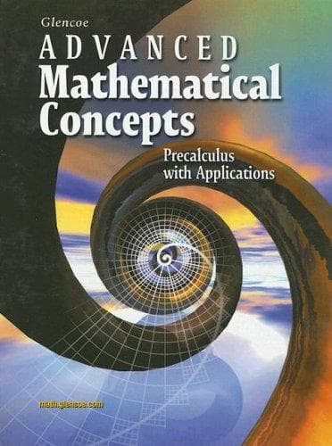 Cover image for Advanced Mathematical Concepts Precalculus With Applications