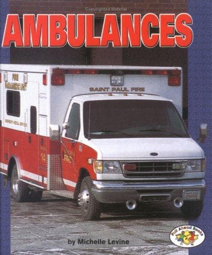 Cover image for Ambulances (Pull Ahead Books)