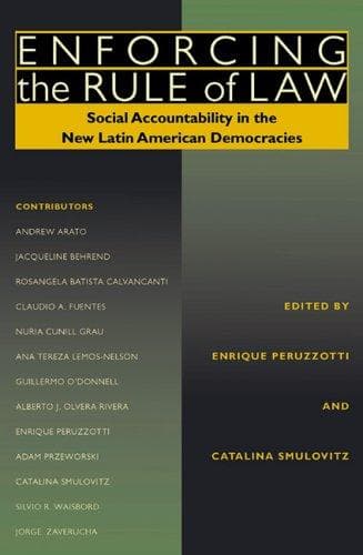 Cover image for Enforcing the Rule of Law