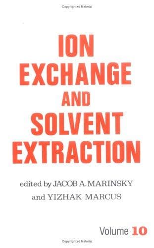 Cover image for Ion Exchange and Solvent Extraction