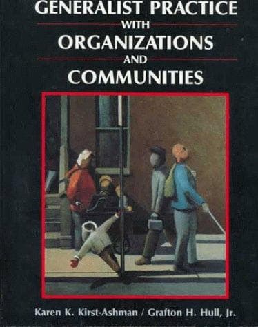 Cover image for Generalist practice with organizations and communities