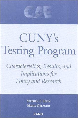 CUNY's Testing Program