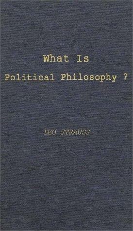 Cover image for What is political philosophy?