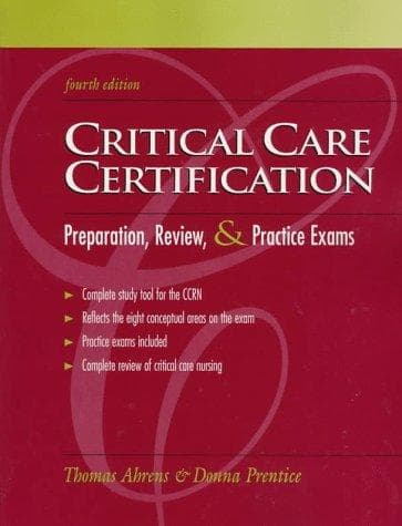 Cover image for Critical Care Certification