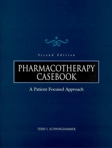 Cover image for Pharmacotherapy Casebook