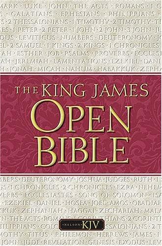Cover image for Open Bible, Classic Edition