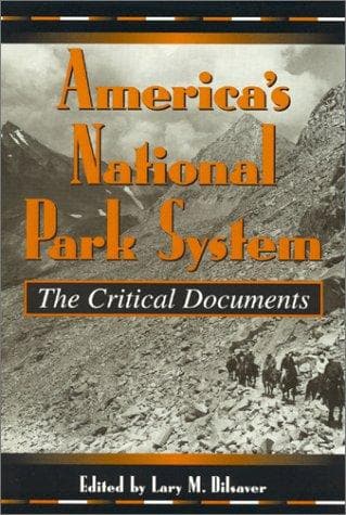 Cover image for America's national park system