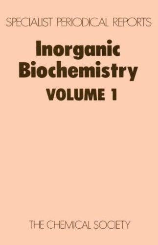 Cover image for Inorganic Biochemistry (Special Publication)