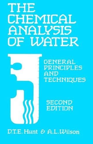Cover image for The Chemical Analysis of Water