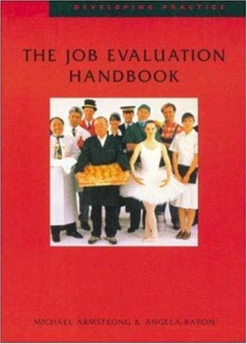Cover image for The Job Evaluation Handbook (Developing Practice)
