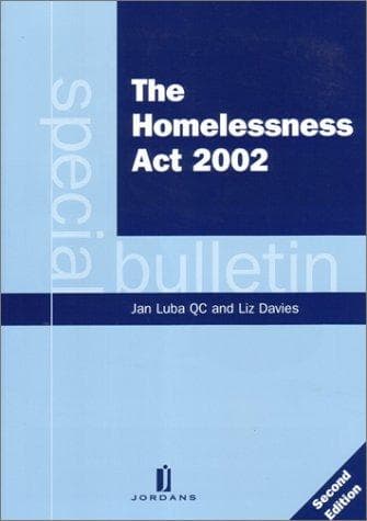 Cover image for The Homelessness Act 2002