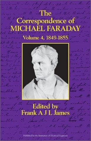 Cover image for The correspondence of Michael Faraday