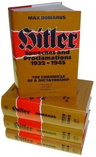 Cover image for Speeches and proclamations, 1932-1945