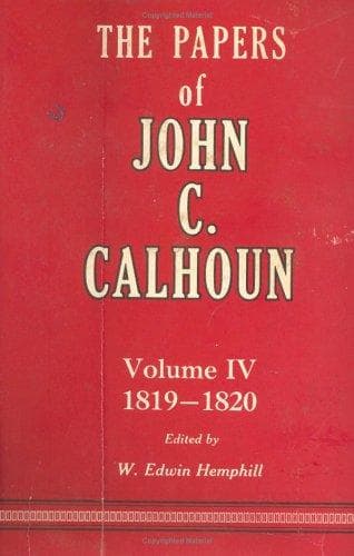 Cover image for Papers of John C Calhoun
