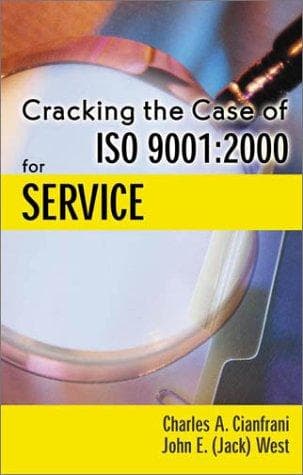 Cover image for Cracking the Case of ISO 9001:2000 for Service