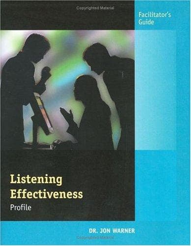Cover image for Listening Effectiveness Profile Facilitators Guide