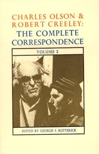 Cover image for Charles Olson and Robert Creeley
