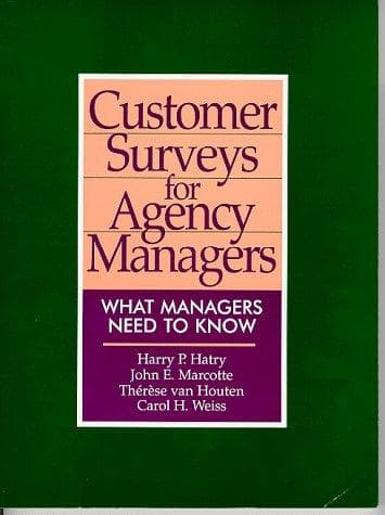 Cover image for Customer Surveys for Agency Managers
