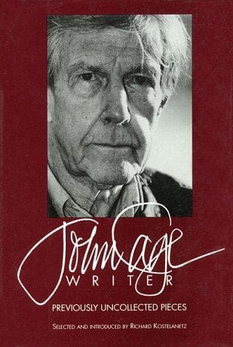 Cover image for John Cage Writer