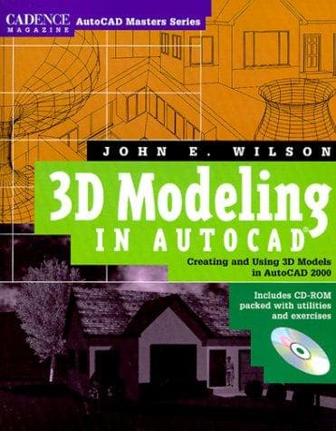 Cover image for 3D modeling in AutoCAD