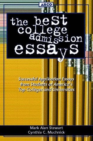 Cover image for The Best College Admission Essays
