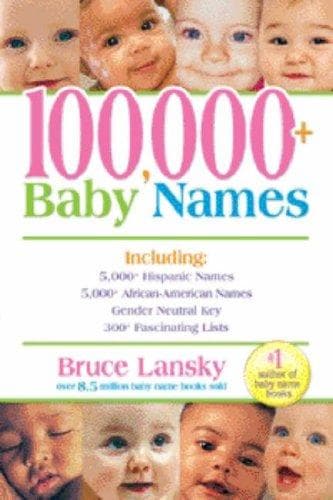 Cover image for 100,000+ baby names