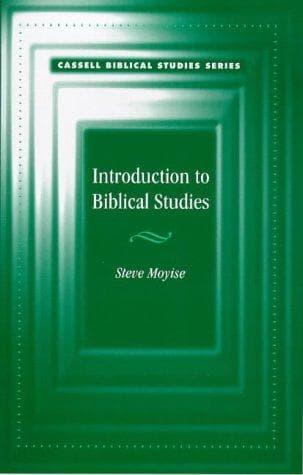 Cover image for Introduction to biblical studies