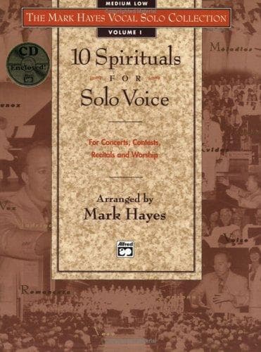 Cover image for 10 Spirituals for Solo Voice for Concerts, Contests, Recitals and Worship