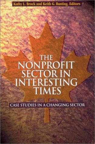 Cover image for The Nonprofit Sector in Interesting Times