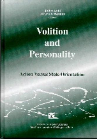 Cover image for Volition and Personality
