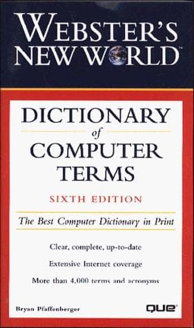 Cover image for Webster's new world dictionary of computer terms