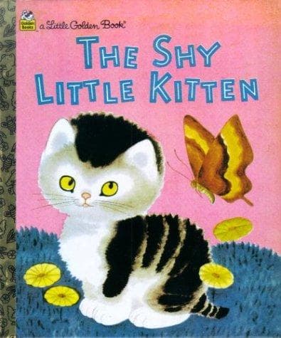 Cover image for The shy little kitten