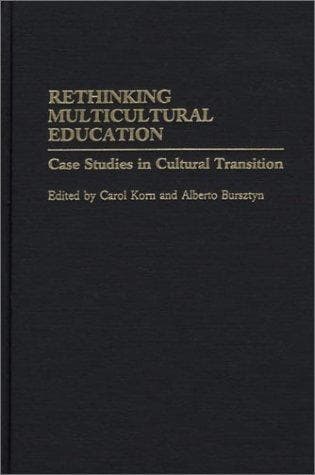 Cover image for Rethinking Multicultural Education