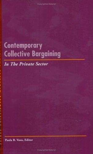 Cover image for Contemporary collective bargaining in the private sector