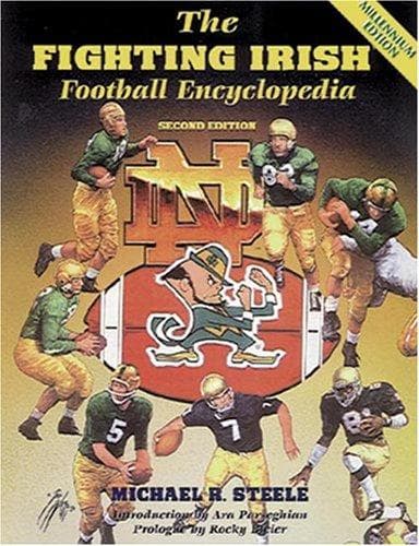 Cover image for Fighting Irish football encyclopedia