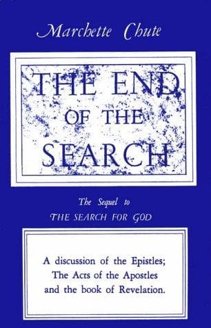Cover image for The End of the Search