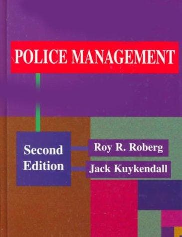 Cover image for Police management