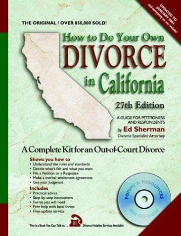 Cover image for How to Do Your Own Divorce in California 