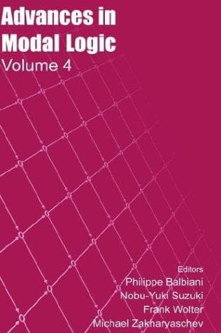 Cover image for Advances In Modal Logic