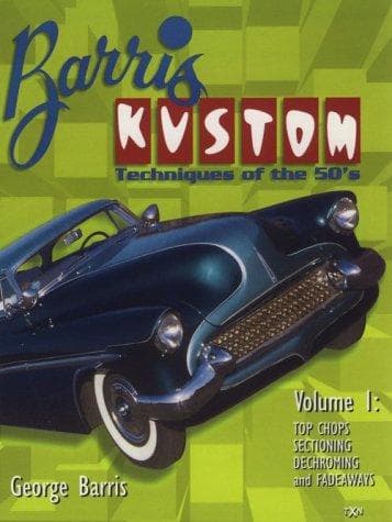 Cover image for Barris Kustom techniques of the 50's
