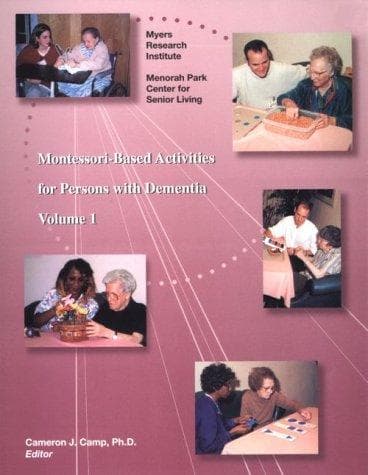Cover image for Montessori-Based Activities for Persons with Dementia
