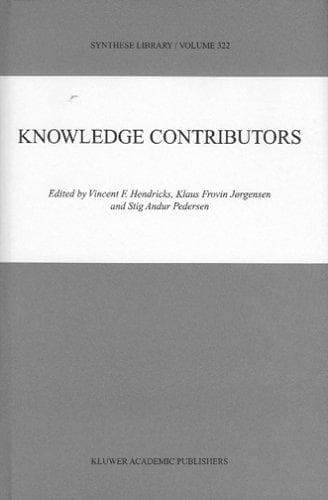 Cover image for Knowledge Contributors (Synthese Library)