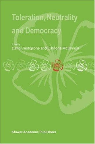 Cover image for Toleration, Neutrality and Democracy