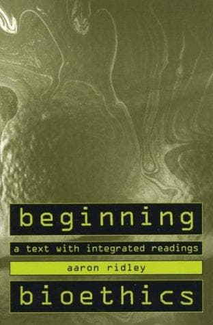 Cover image for Beginning Bioethics