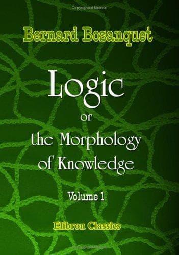 Cover image for Logic, or the Morphology of Knowledge