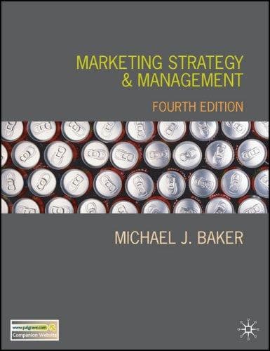 Cover image for Marketing Strategy and Management