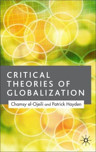 Cover image for Critical Theories of Globalization