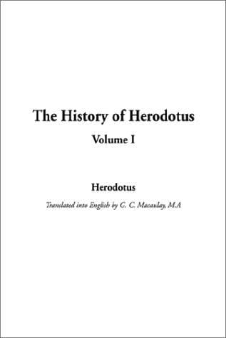 Cover image for The History of Herodotus