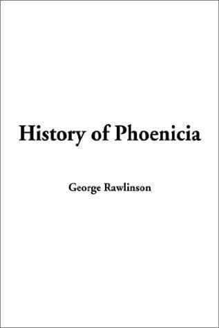 Cover image for History of Phoenicia