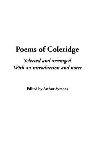 Cover image for Poems of Coleridge